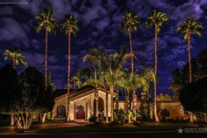 Residential landscape lighting