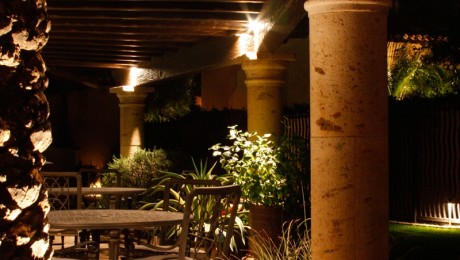 covered patio lighting