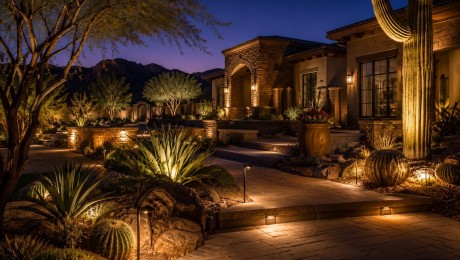 Luxury Landscape Lighting Design a High-End Outdoor Lighting Experience