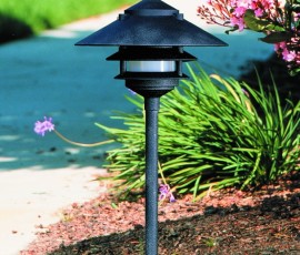 solar path light fixture