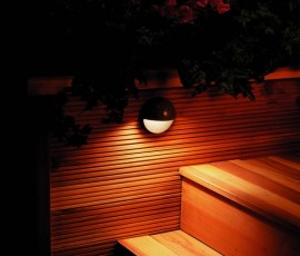 flush outdoor wall light fixture