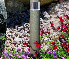 contemporary outdoor post lighting fixture