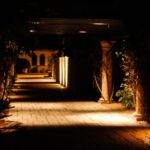 covered walkway lighting